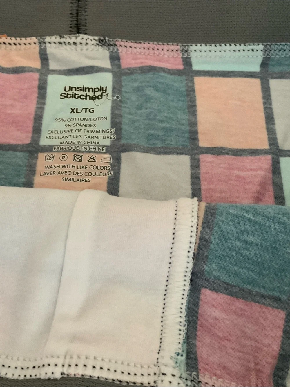 Unsimply Stitched Men’s Multicolor Checkered Boxer Briefs